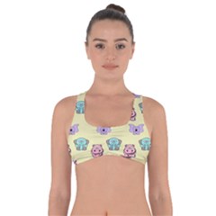 Animals Pastel Children Colorful Got No Strings Sports Bra