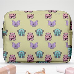 Animals Pastel Children Colorful Make Up Pouch (large) by HermanTelo