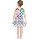 Cancel Button Metallic Metal Set Kids  Tunic Dress View2