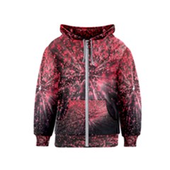 Abstract Background Wallpaper Space Kids  Zipper Hoodie by HermanTelo