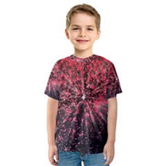 Abstract Background Wallpaper Space Kids  Sport Mesh Tee