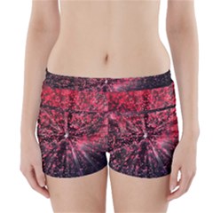 Abstract Background Wallpaper Space Boyleg Bikini Wrap Bottoms