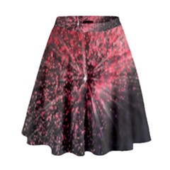 Abstract Background Wallpaper Space High Waist Skirt