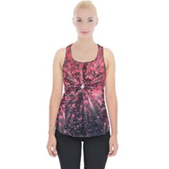 Abstract Background Wallpaper Space Piece Up Tank Top