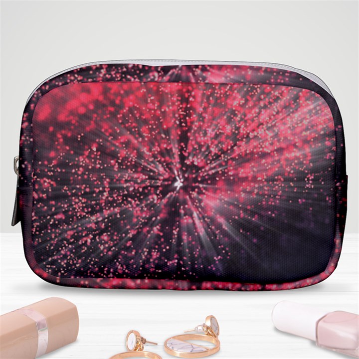 Abstract Background Wallpaper Space Make Up Pouch (Small)