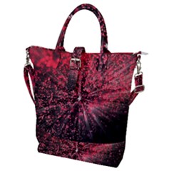 Abstract Background Wallpaper Space Buckle Top Tote Bag