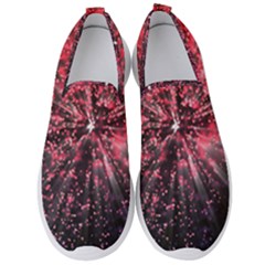 Abstract Background Wallpaper Space Men s Slip On Sneakers by HermanTelo