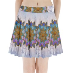 Wonderful Mandala Pleated Mini Skirt by FantasyWorld7