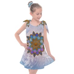 Wonderful Mandala Kids  Tie Up Tunic Dress by FantasyWorld7