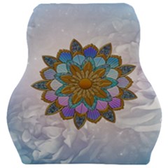 Wonderful Mandala Car Seat Velour Cushion  by FantasyWorld7