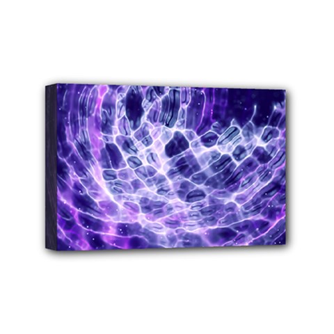 Abstract Background Space Mini Canvas 6  X 4  (stretched)