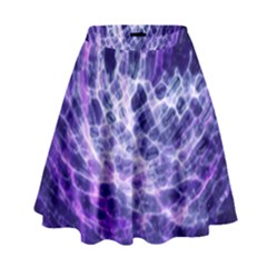 Abstract Background Space High Waist Skirt