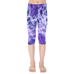 Abstract Background Space Kids  Capri Leggings  by HermanTelo