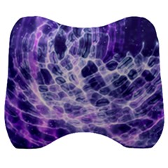 Abstract Background Space Velour Head Support Cushion by HermanTelo