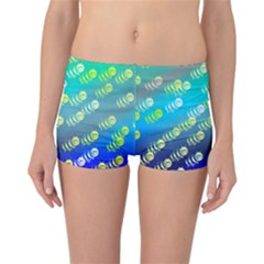 Animal Bee Reversible Boyleg Bikini Bottoms