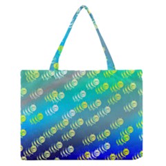 Animal Bee Zipper Medium Tote Bag