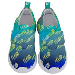 Animal Bee Kids  Velcro No Lace Shoes by HermanTelo