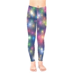 Abstract Background Graphic Space Kids  Legging