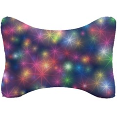 Abstract Background Graphic Space Seat Head Rest Cushion