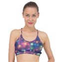 Abstract Background Graphic Space Basic Training Sports Bra View1