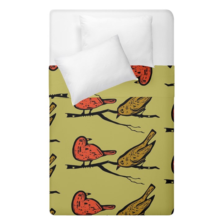 Bird Animal Nature Wild Wildlife Duvet Cover Double Side (Single Size)