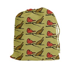 Bird Animal Nature Wild Wildlife Drawstring Pouch (xxl)