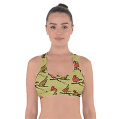 Bird Animal Nature Wild Wildlife Cross Back Sports Bra