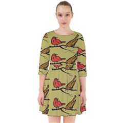 Bird Animal Nature Wild Wildlife Smock Dress by HermanTelo