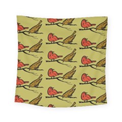 Bird Animal Nature Wild Wildlife Square Tapestry (small)