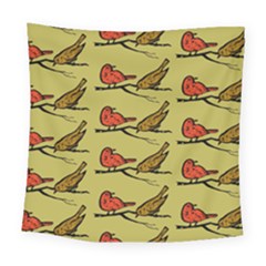 Bird Animal Nature Wild Wildlife Square Tapestry (large) by HermanTelo