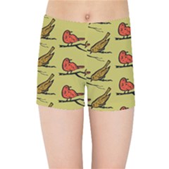 Bird Animal Nature Wild Wildlife Kids  Sports Shorts