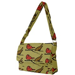 Bird Animal Nature Wild Wildlife Full Print Messenger Bag by HermanTelo