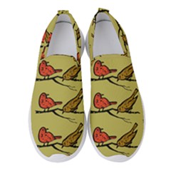 Bird Animal Nature Wild Wildlife Women s Slip On Sneakers by HermanTelo