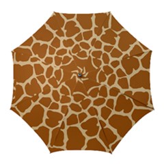 Giraffe Skin Pattern Golf Umbrellas