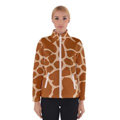 Giraffe Skin Pattern Winter Jacket