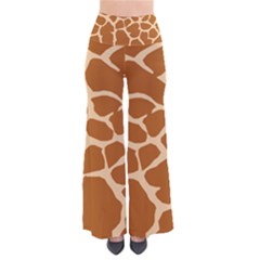 Giraffe Skin Pattern So Vintage Palazzo Pants