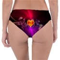 Flame Heart Smoke Love Fire Reversible Classic Bikini Bottoms View4