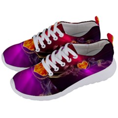 Flame Heart Smoke Love Fire Men s Lightweight Sports Shoes