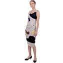 Moustache Hat Bowler Sleeveless Pencil Dress View2