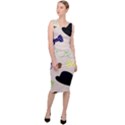 Moustache Hat Bowler Sleeveless Pencil Dress View3