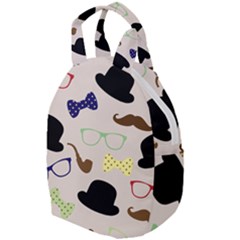 Moustache Hat Bowler Travel Backpacks