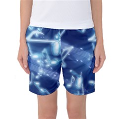 Music Sound Musical Love Melody Women s Basketball Shorts