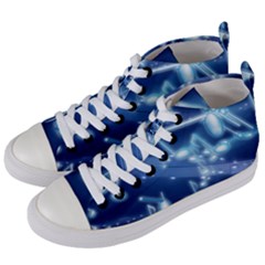 Music Sound Musical Love Melody Women s Mid-top Canvas Sneakers