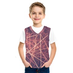 Light Fiber Black Fractal Art Kids  Sportswear by HermanTelo