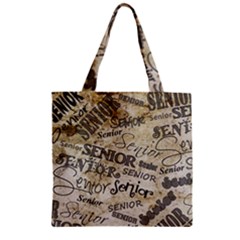 Graduation School Celebration Zipper Grocery Tote Bag