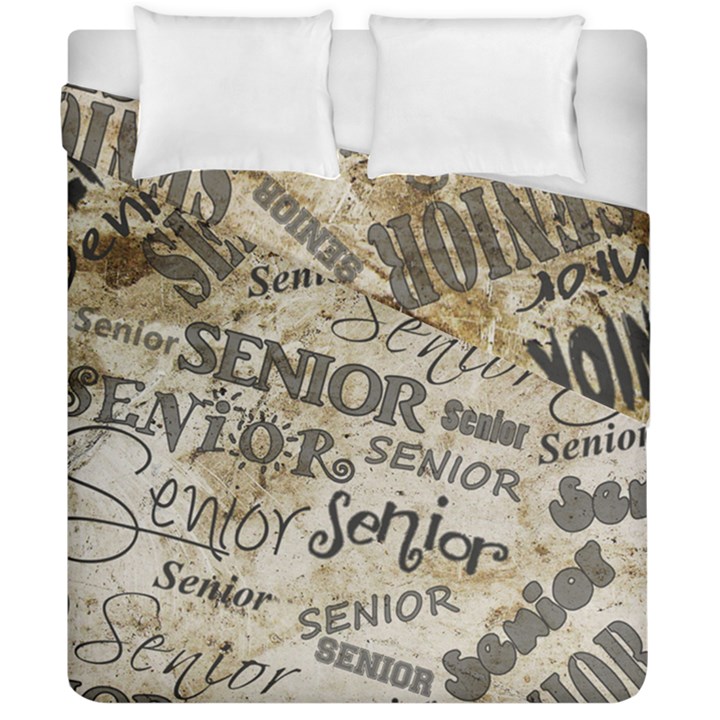 Graduation School Celebration Duvet Cover Double Side (California King Size)