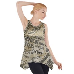 Graduation School Celebration Side Drop Tank Tunic