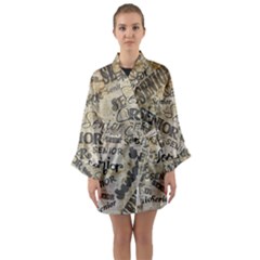 Graduation School Celebration Long Sleeve Kimono Robe by HermanTelo