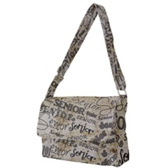 Graduation School Celebration Full Print Messenger Bag