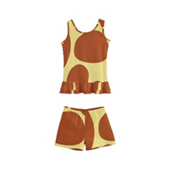 Seamless Tile Skin Background Kids  Boyleg Swimsuit by HermanTelo